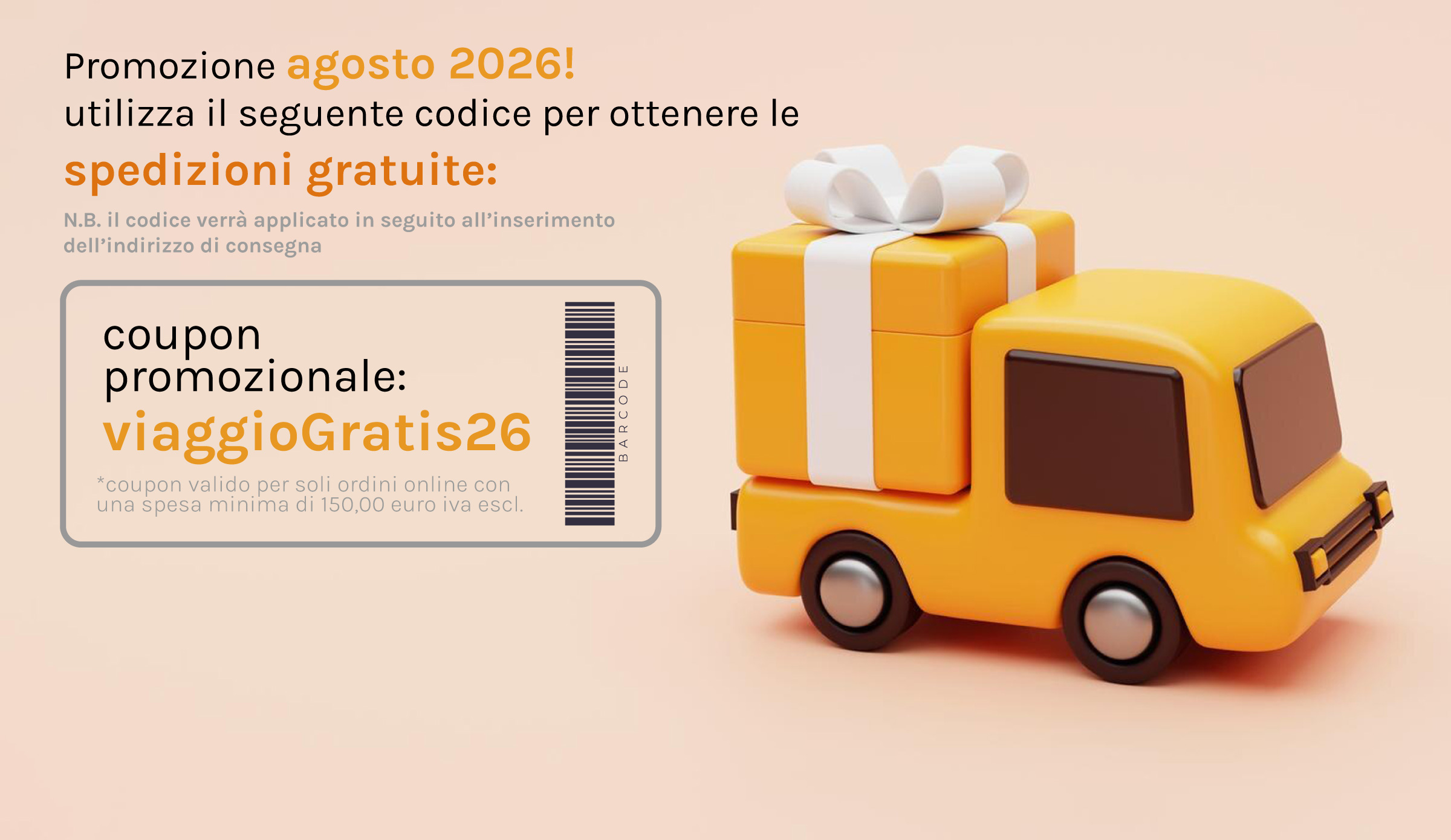 Promo Agosto 2026